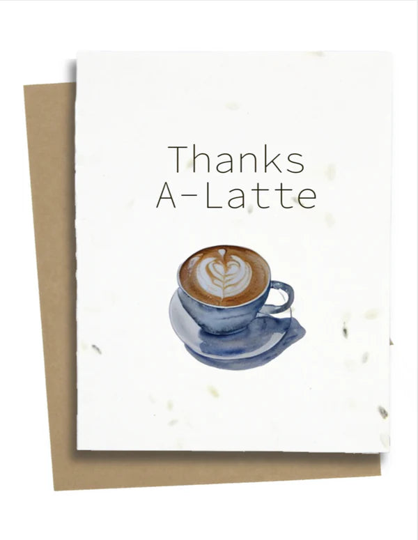 Thanks A-Latte Card - TAL