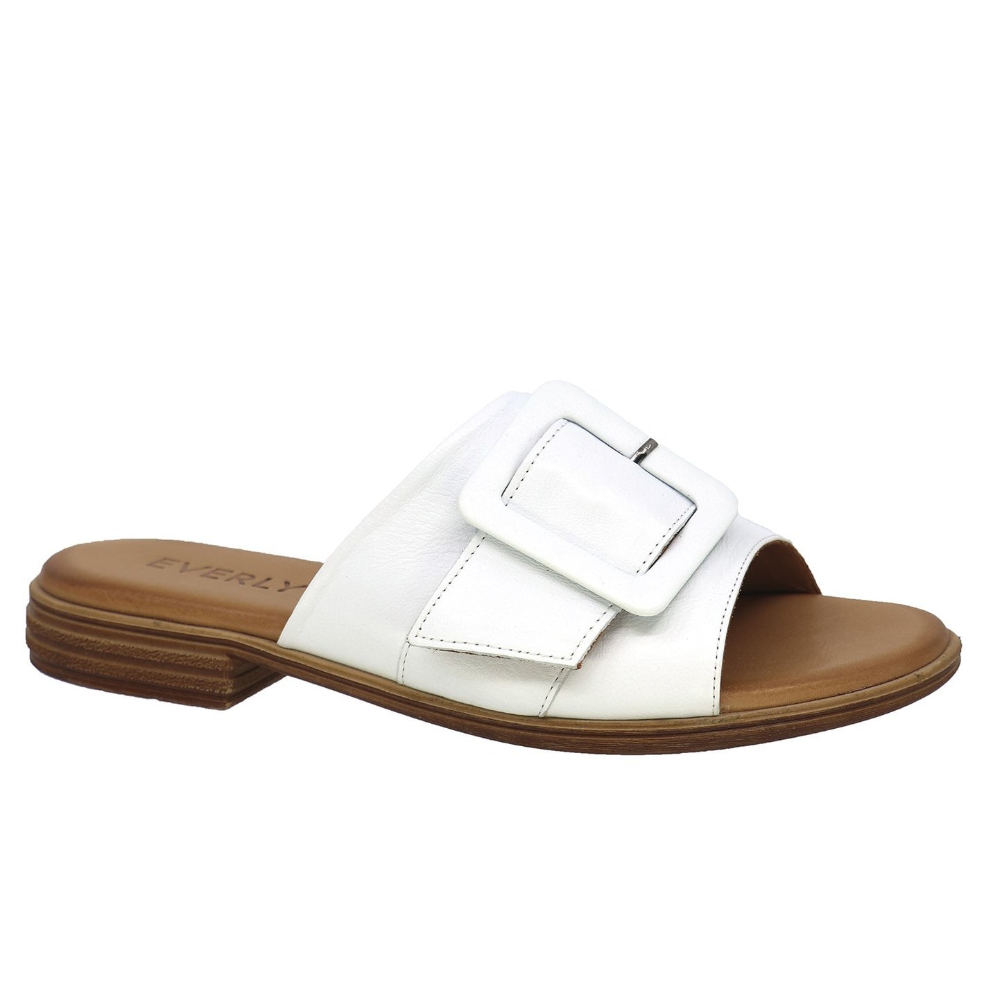 Lauren Leather Slide SALE
