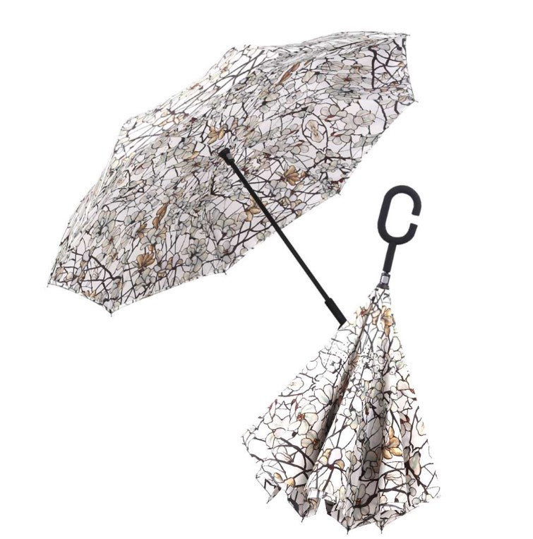 Reverse-Opening Umbrella