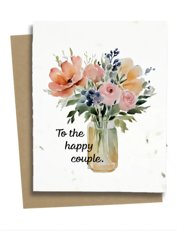 To the Happy Couple Wedding Card - TTHC