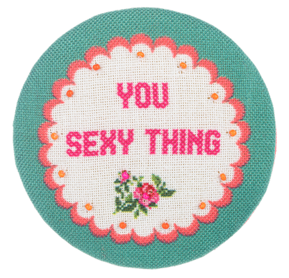 Embroidered Cheeky Chic Travel Compact Mirrors