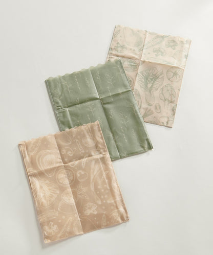 Beeswax Food Bags - Set of 3!