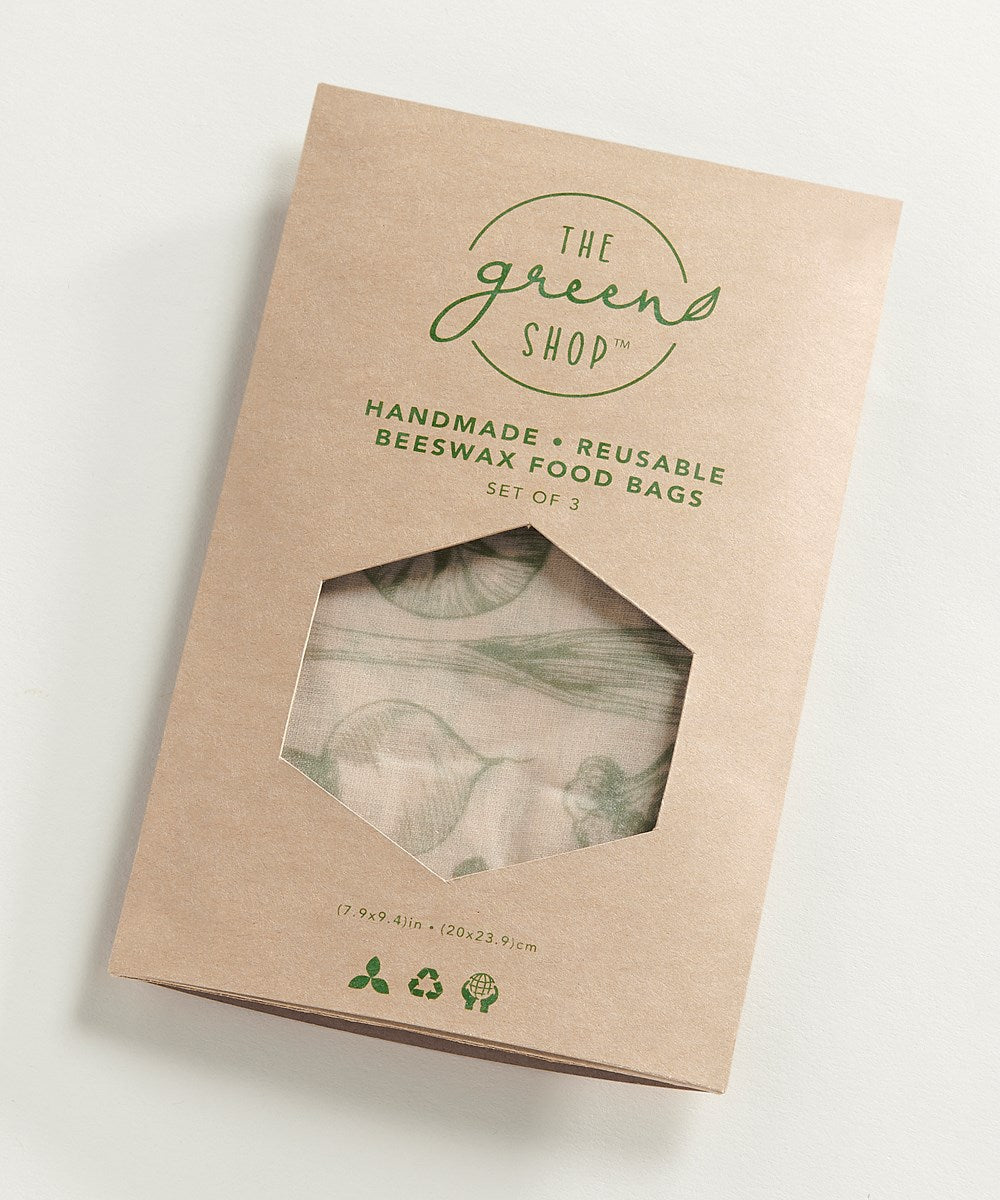 Beeswax Food Bags - Set of 3!