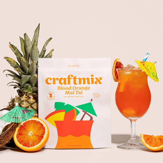 Craftmix - Blood Orange Mai Tai Cocktail Mixer - 12 Pack
