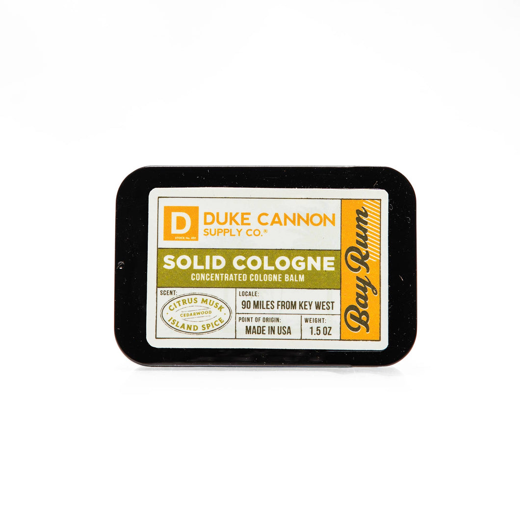 Duke Cannon - Solid Cologne- Bay Rum