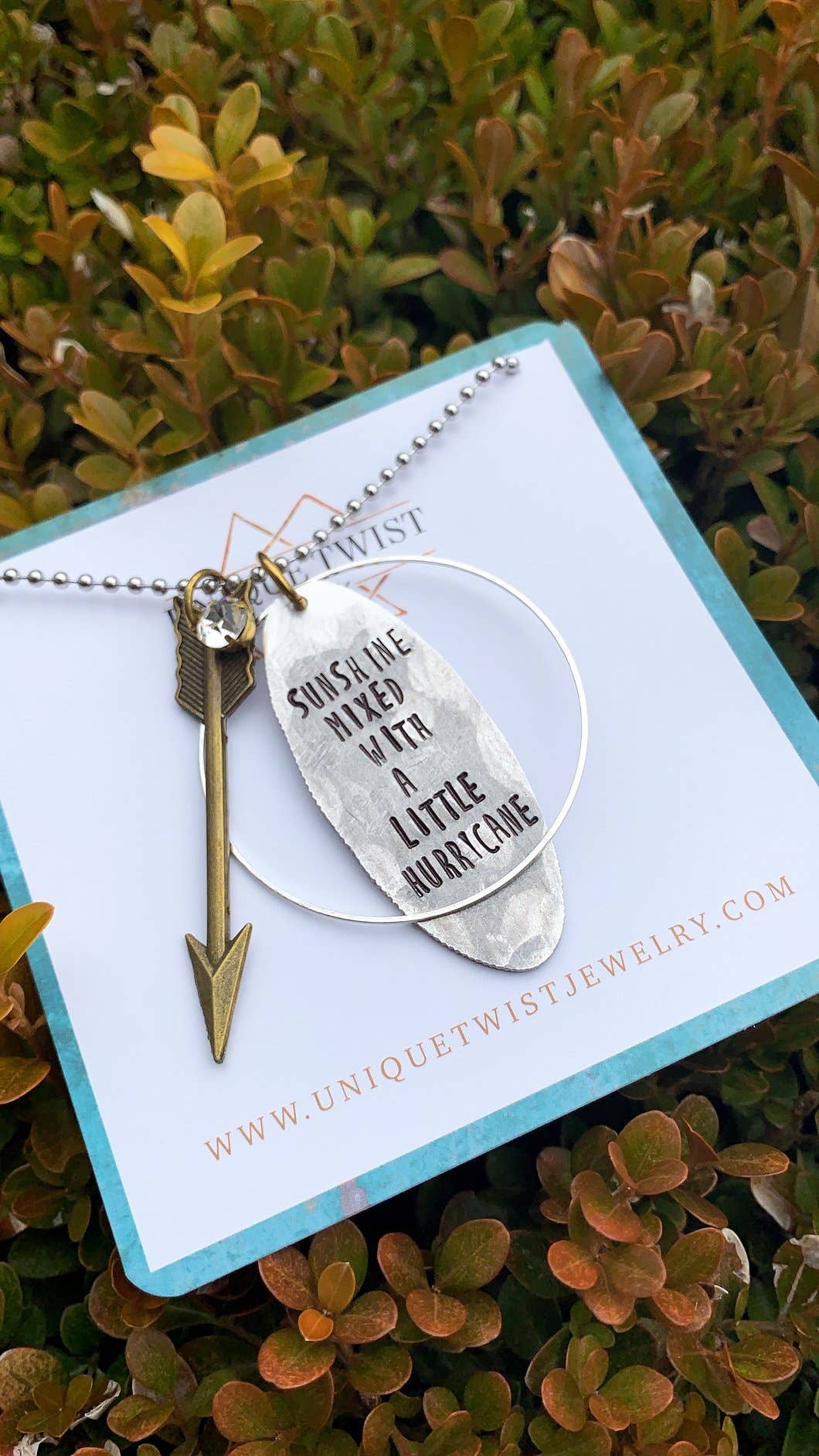 Unique Twist Jewelry - Sunshine And Hurricane Necklace
