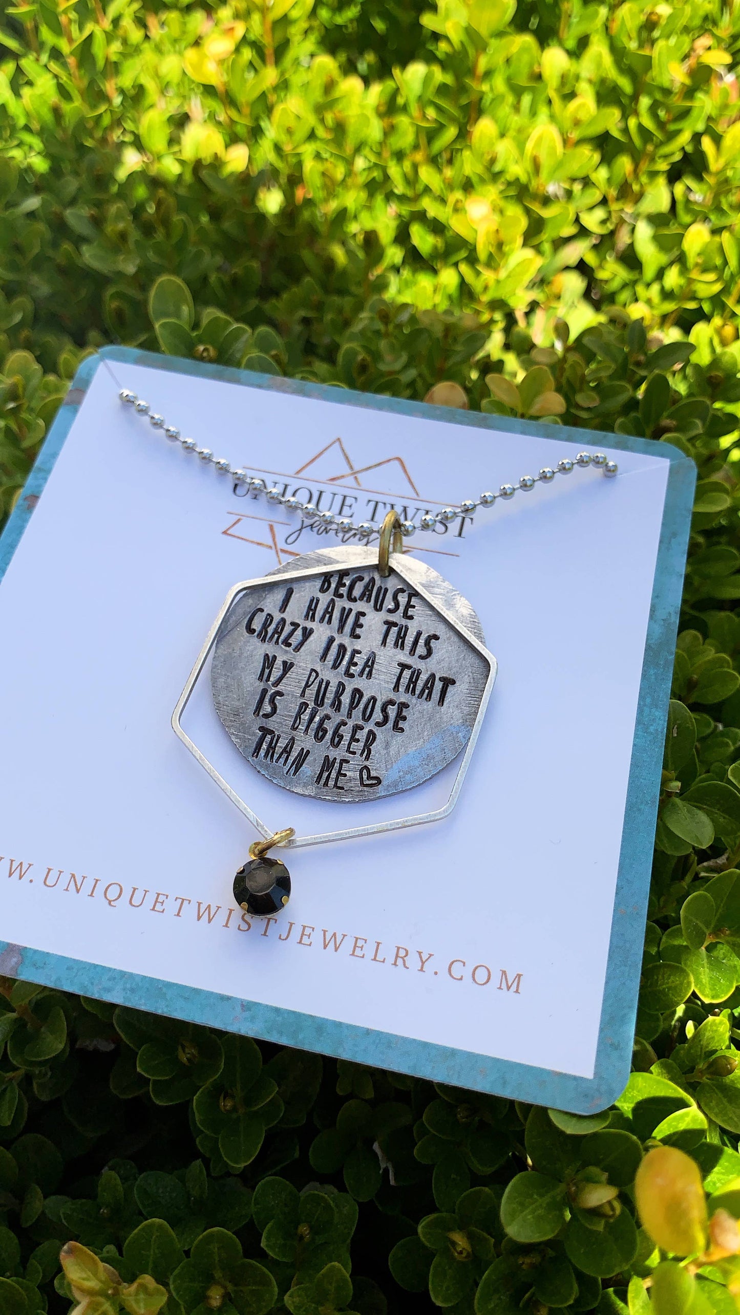 Unique Twist Jewelry - My Purpose Necklace