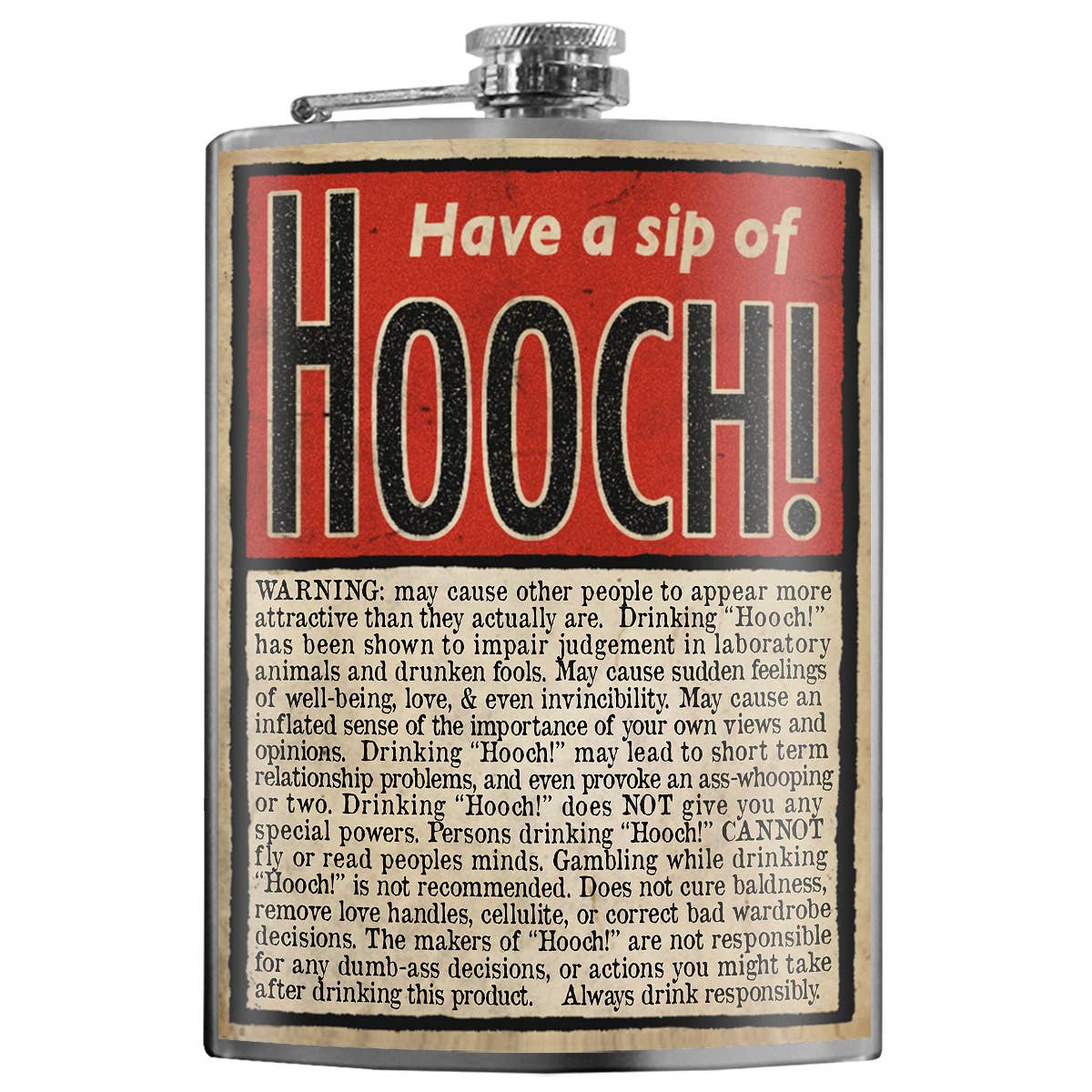 Trixie & Milo - Flask - Hooch!