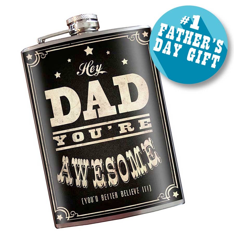 Trixie & Milo - Flask - Awesome Dad