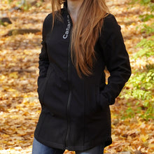 Load image into Gallery viewer, Ladies Canada Long Fitted Hooded Jacket
