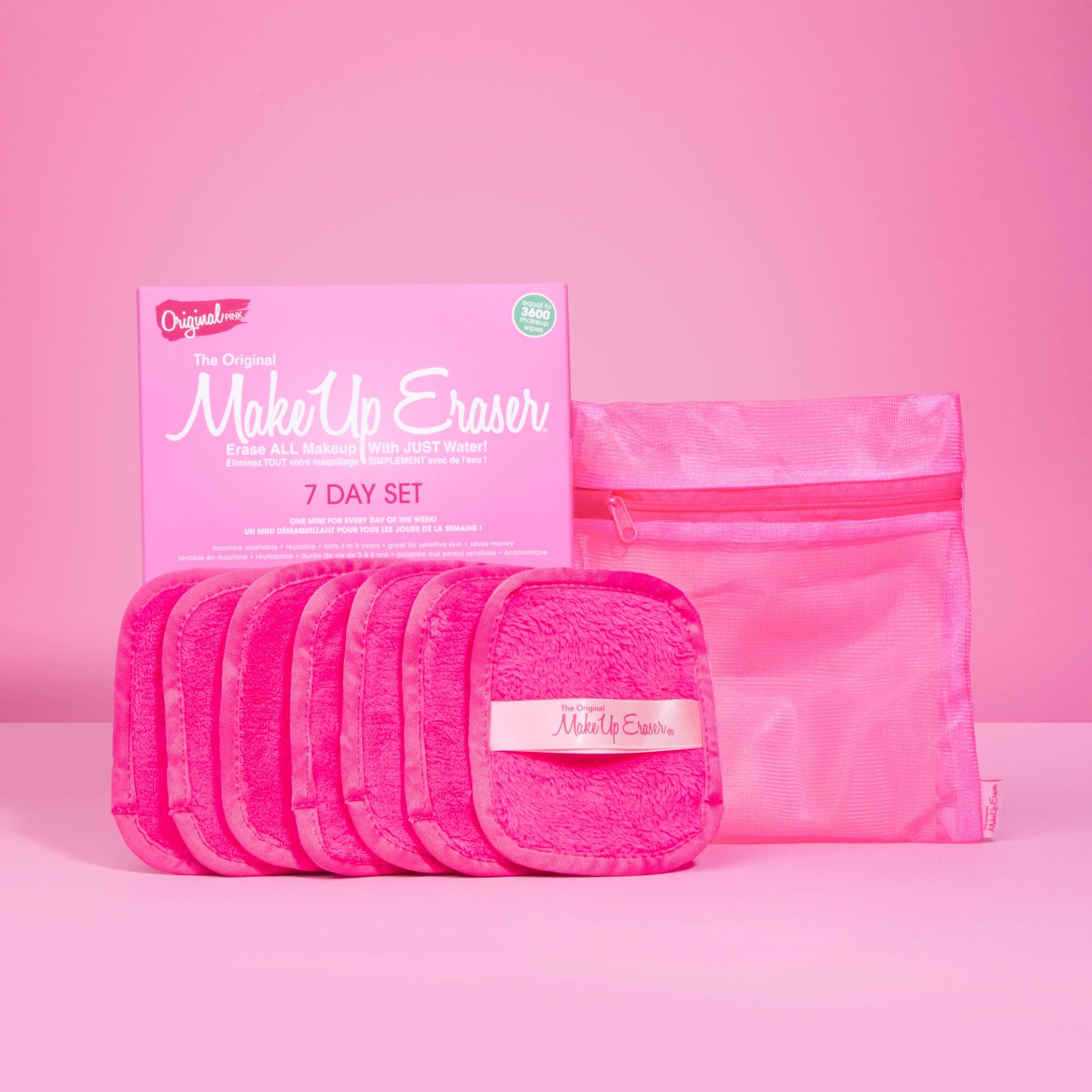MakeUp Eraser - OG Pink 7-Day Set