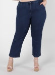 Load image into Gallery viewer, High Rise Trouser Jean - Plus
