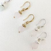 Small Natural Stone Earrings