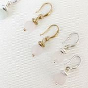 Load image into Gallery viewer, Small Natural Stone Earrings
