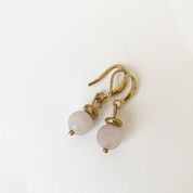 Small Natural Stone Earrings