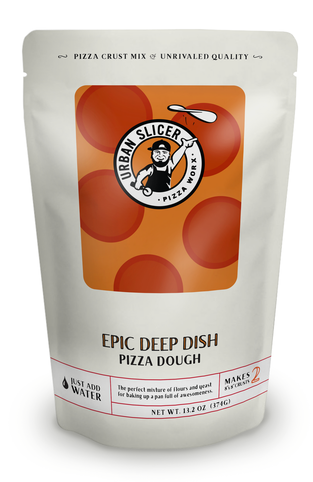 Urban Slicer Pizza Worx - Epic Deep Dish Pizza Dough