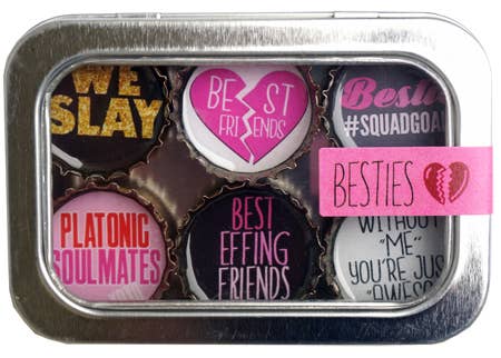 Kate's Magnets - Besties Magnet - Six Pack