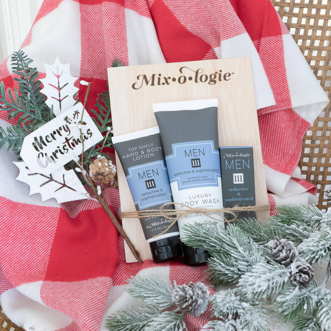 Mixologie - Men's Holiday Gift Set Scent 3 Seductive & Sophisticated