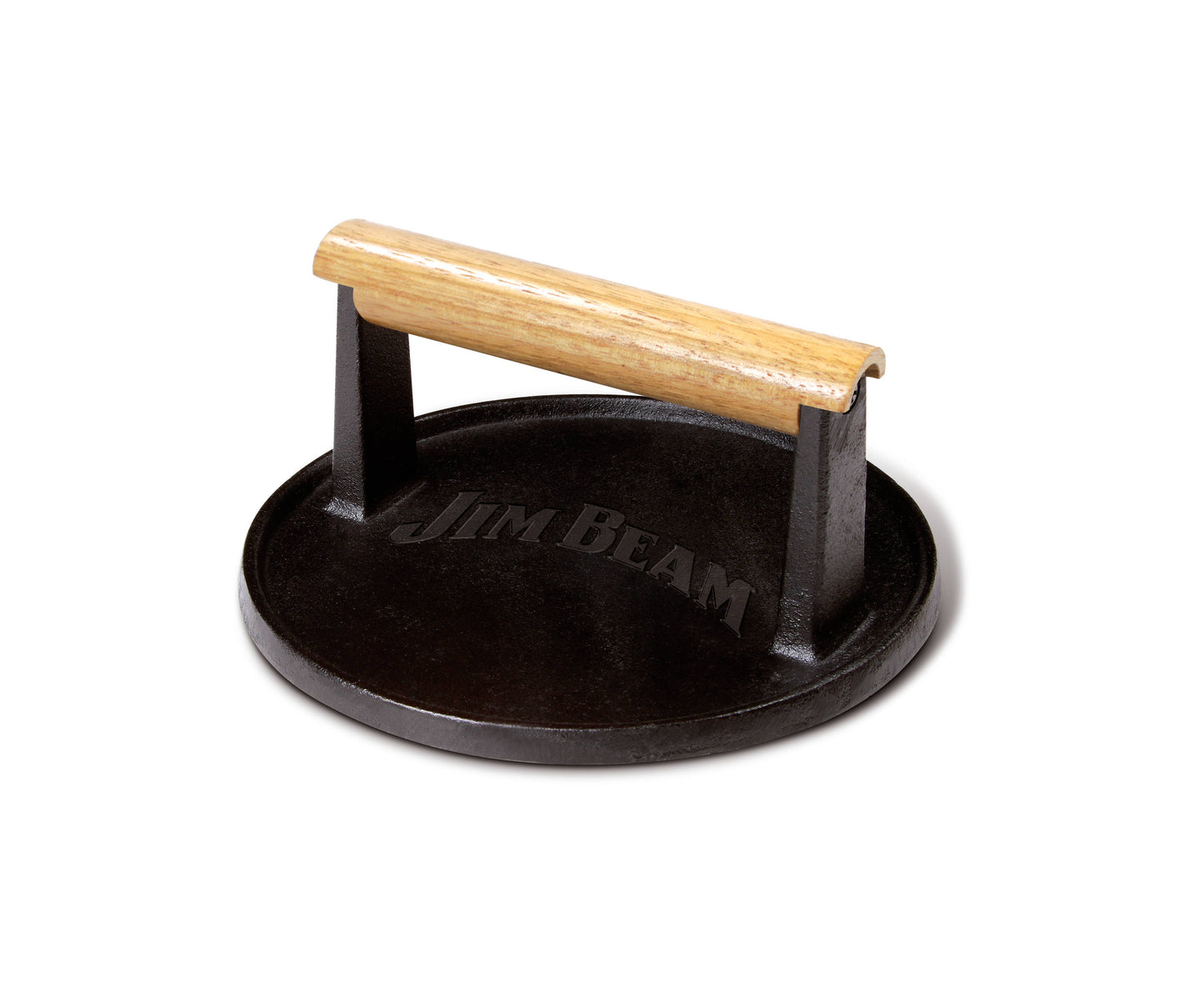 Jim Beam Cast Iron 7" Burger Press.