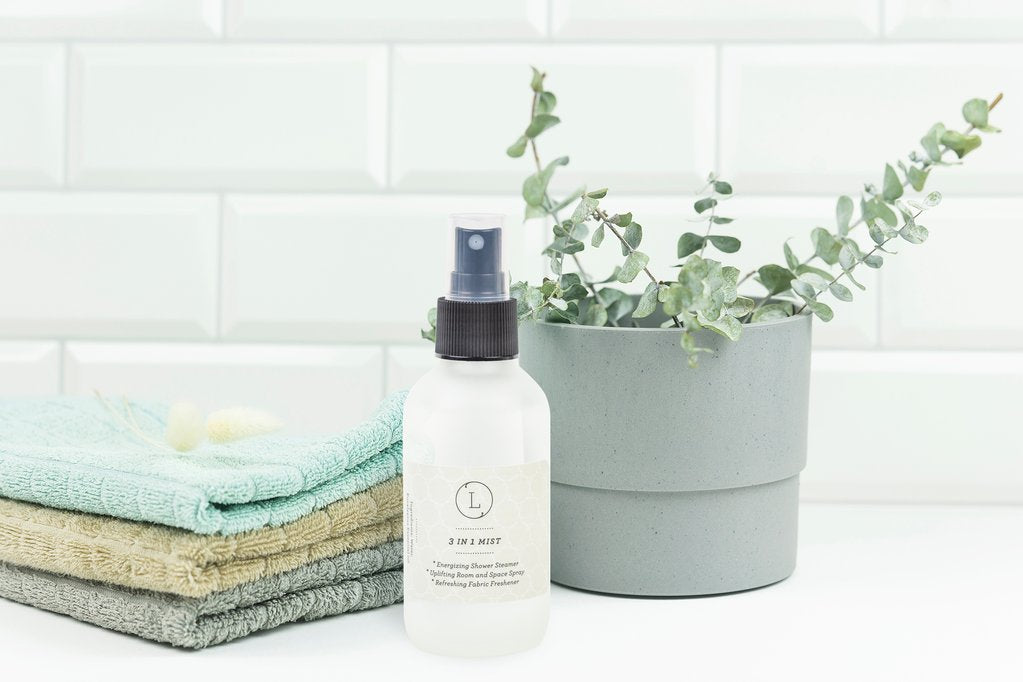 Eucalyptus Mist, Shower Mist, Uplifting Atmosphere Spray, Room & Space Spray, 3 in 1 Home Essential Mist