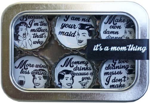Kate's Magnets - It's A Mom Thing Magnet - Six Pack