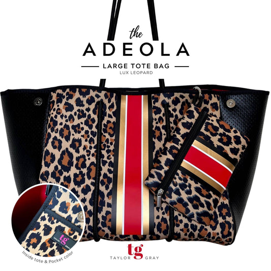 TAYLOR GRAY - The Adeola Neoprene Tote SALE