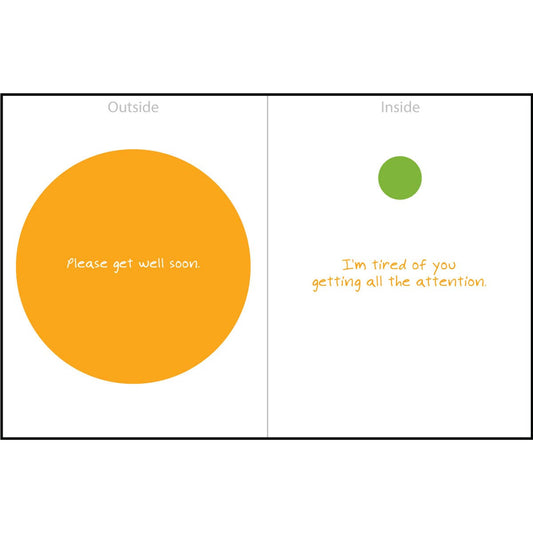 "Getting Attention" Greeting Card