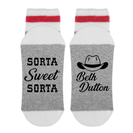 Sock Dirty to Me - Sorta Sweet Sorta Beth Dutton Yellowstone - Socks