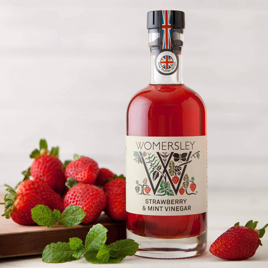 Womersley Foods - Strawberry & Mint Vinegar-SALE