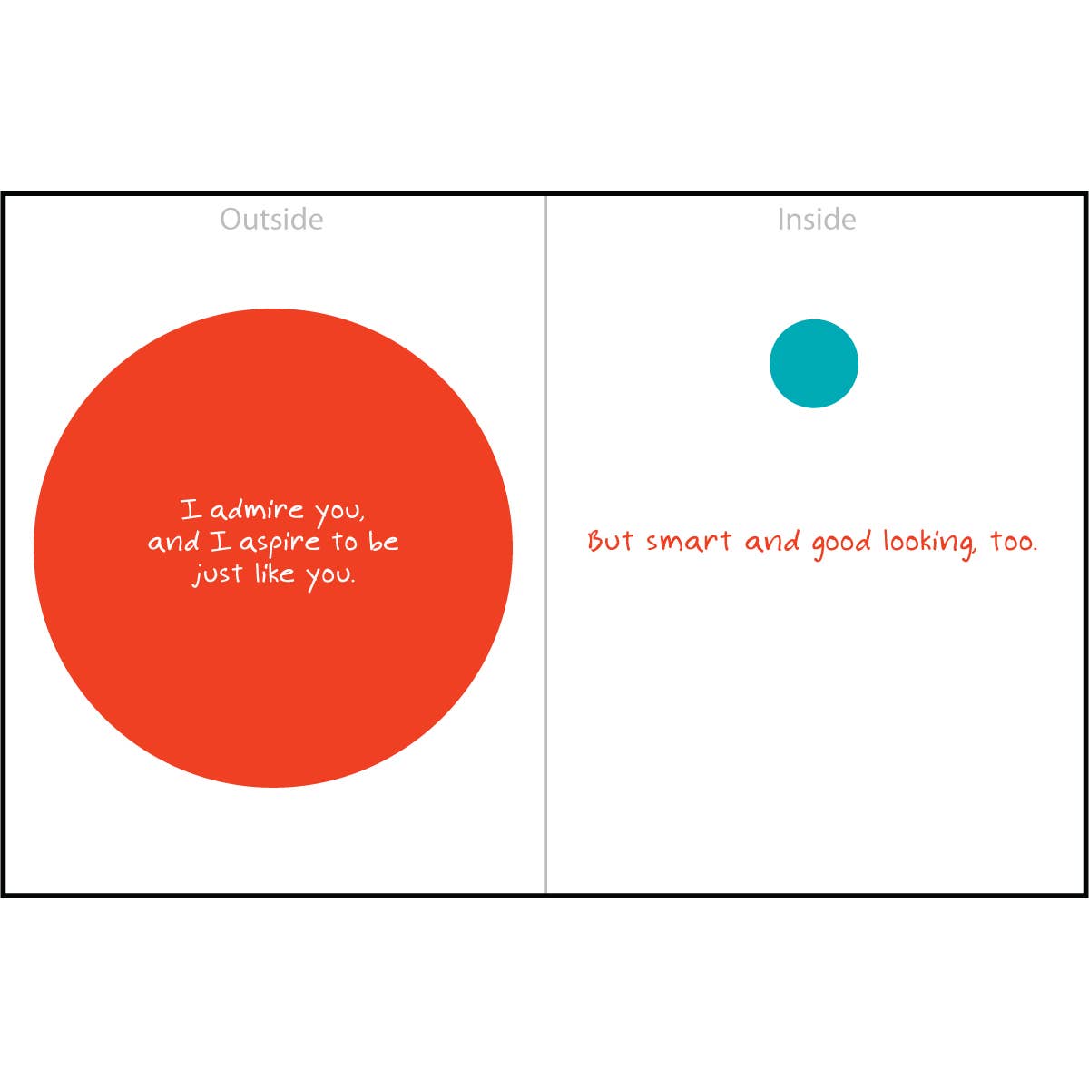 "Just Like You" Greeting Card