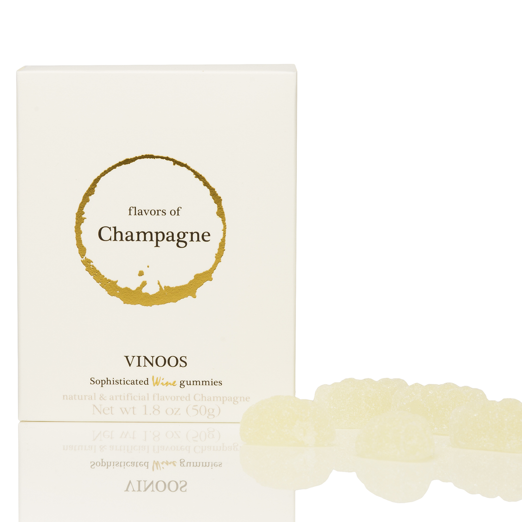 VINOOS - a Grape New Experience... 100% vegan - CHAMPAGNE