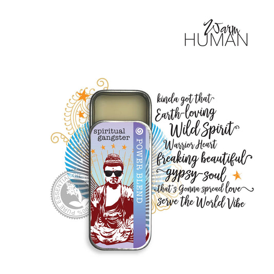 warm human - Spiritual Gangsta Blend Essential Oil Solid Perfume