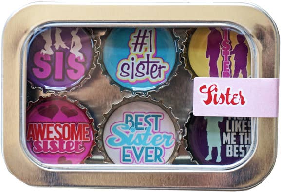 Kate's Magnets - Sister Magnet - Six Pack