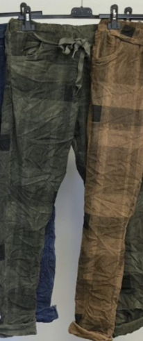 Plaid Corduroy Jegging SALE