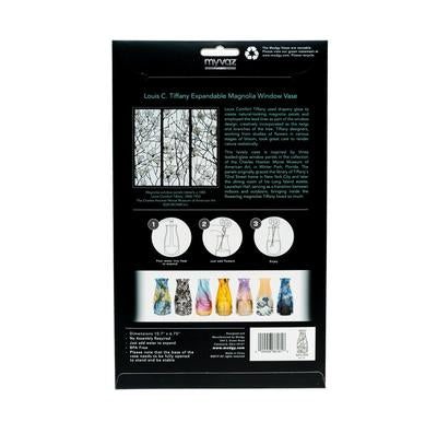 Modgy Expandable Vase - Louis C. Tiffany Magnolia Window