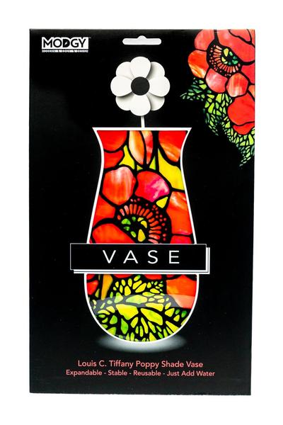 Modgy Expandable Vase - Louis C. Tiffany Poppies