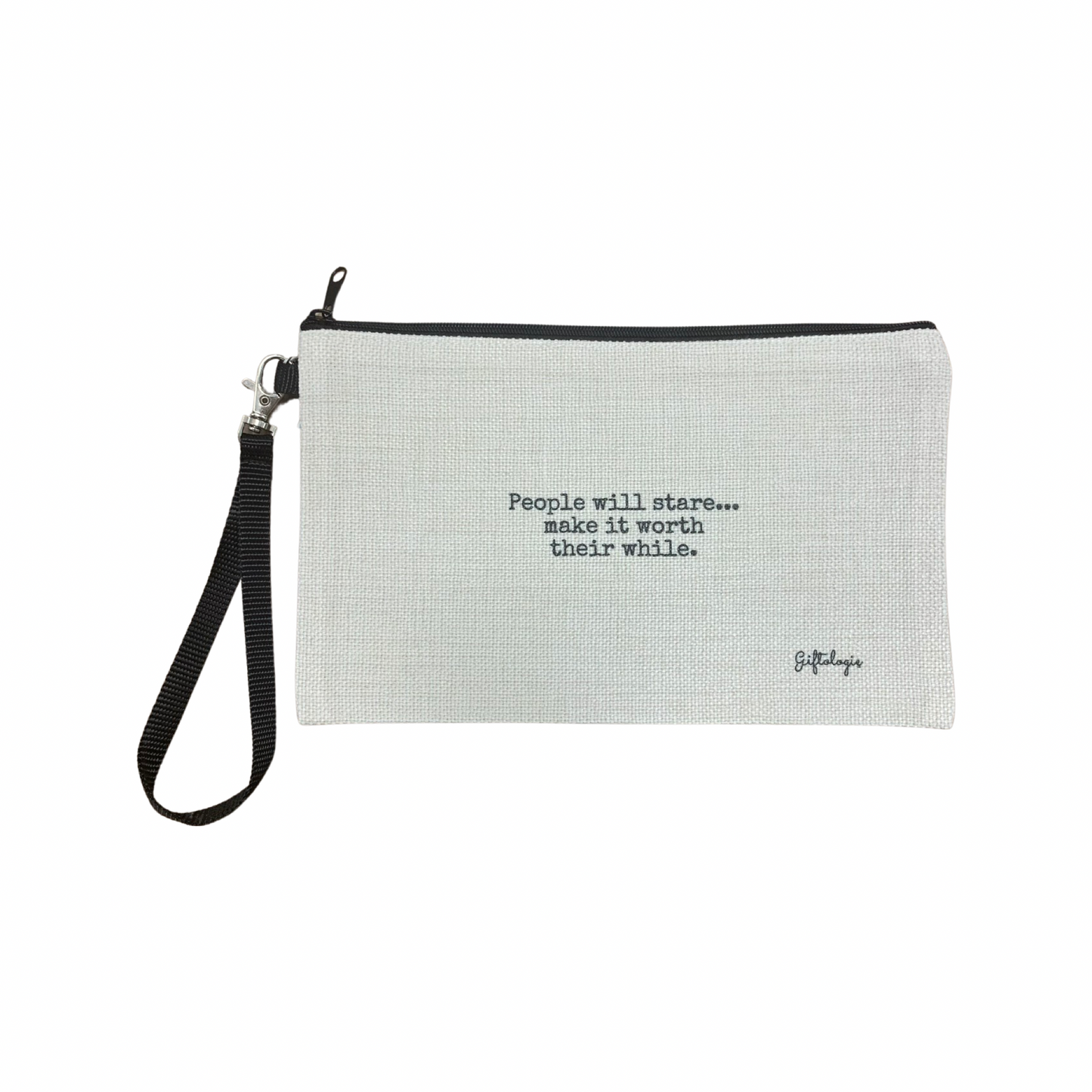 Linen Zippered Bag
