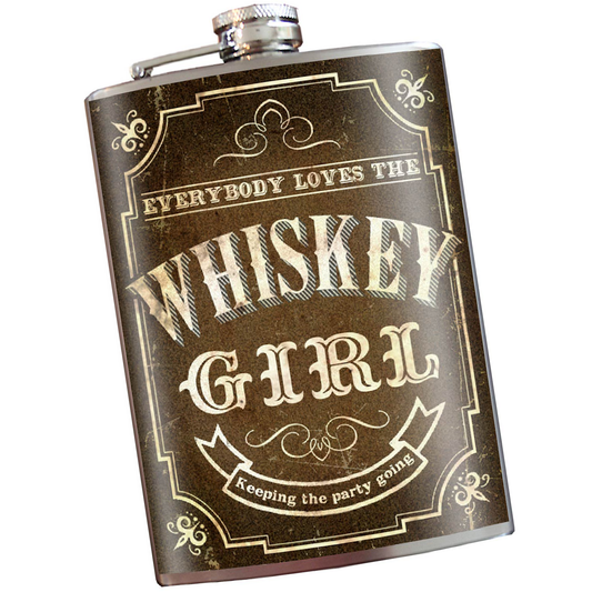 Trixie & Milo - Flask - Whiskey Girl