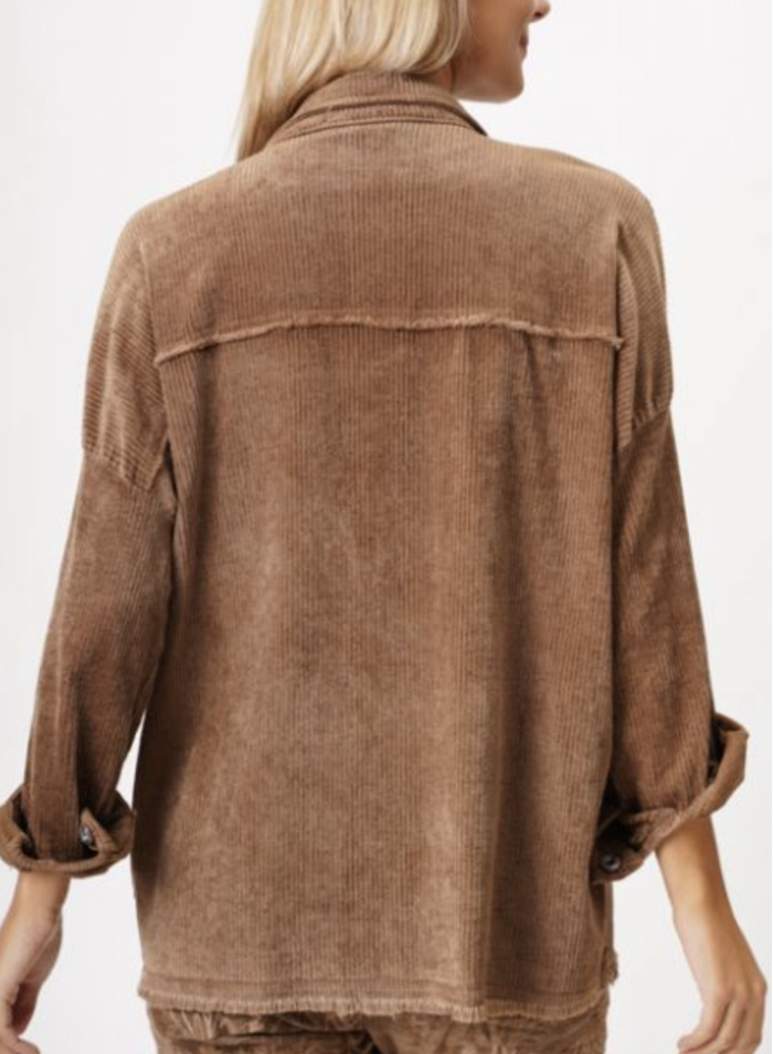 Corduroy Button Up Jacket SALE