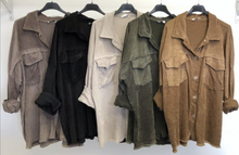 Load image into Gallery viewer, Corduroy Button Up Jacket SALE
