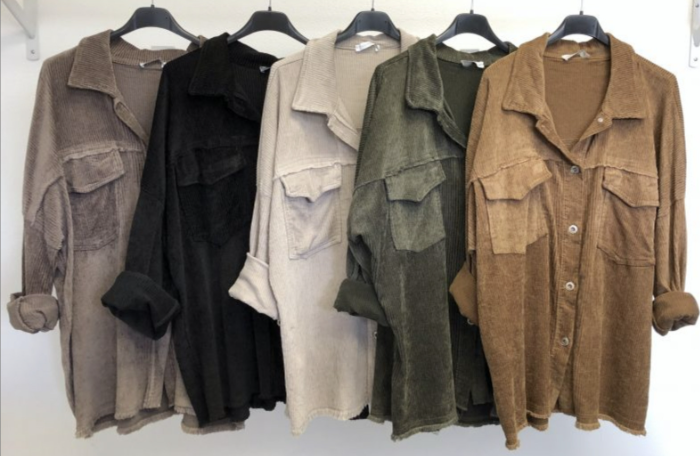 Corduroy Button Up Jacket SALE