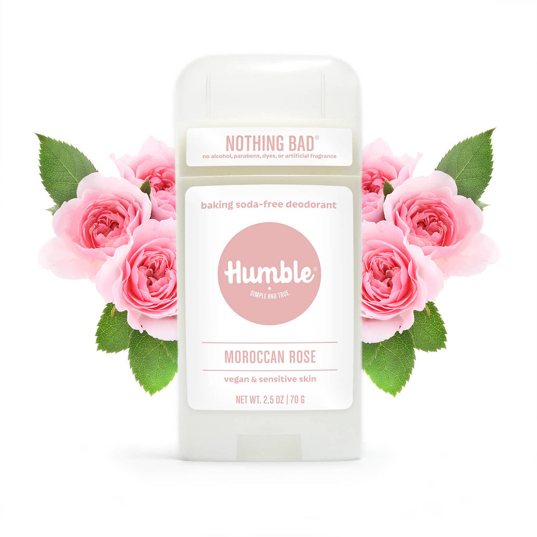 Humble Deodorant - Sensitive Skin/Vegan Moroccan Rose