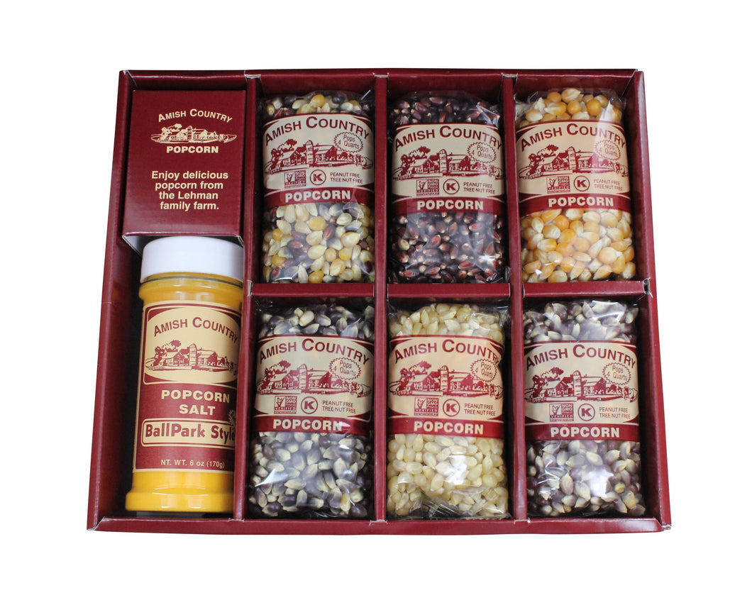 Amish Country Popcorn - 6 Pack Variety Set