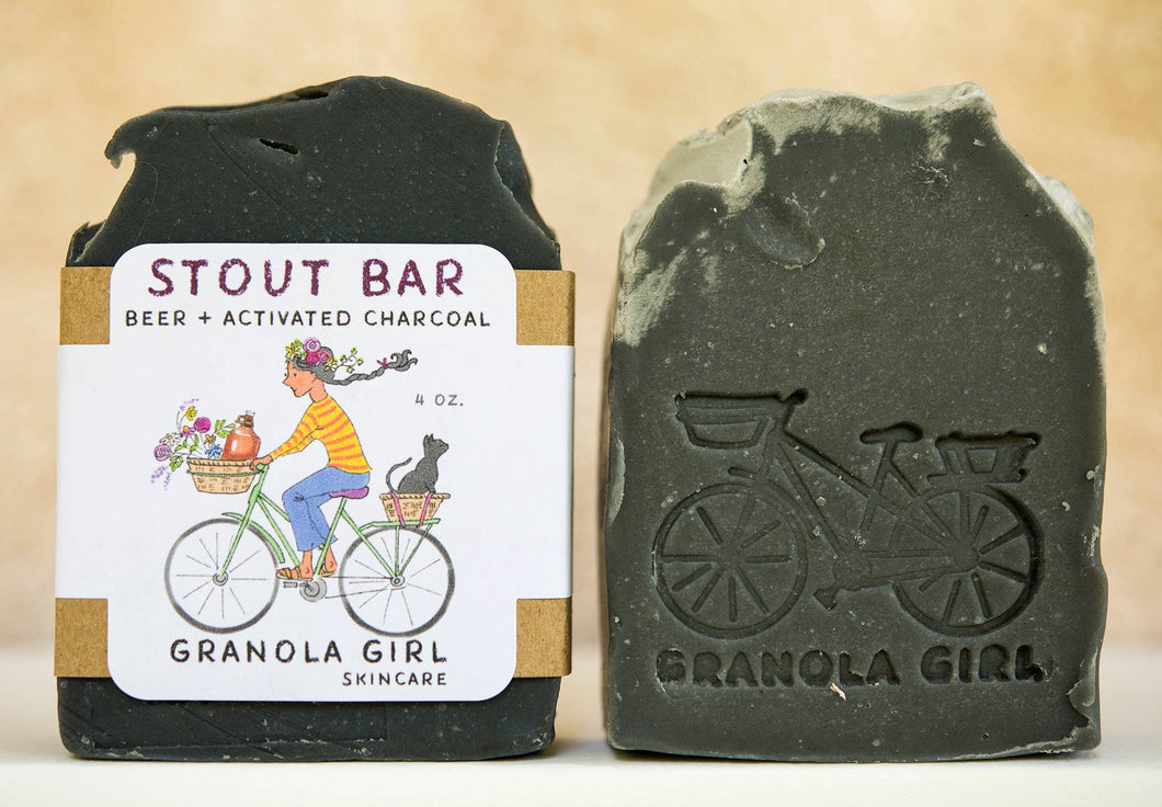 Granola Girl Skincare - Stout Bar Soap- Star Anise and Stout Beer