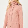 Flannel Plaid Hoodie Utility Cotton Anorak Jacket SALE