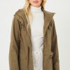 Flannel Plaid Hoodie Utility Cotton Anorak Jacket SALE
