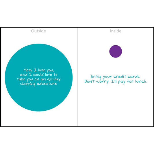 "All Day Shopping" Greeting Card