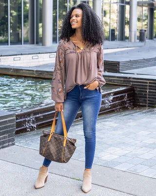Berkley Embroidered Top