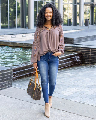 Berkley Embroidered Top