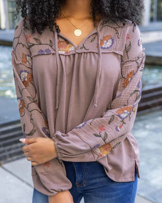 Berkley Embroidered Top